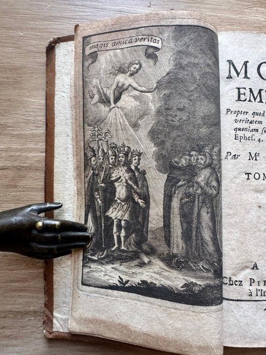 [Haitze (Pierre-Josephe de)] - Les moines empruntez... Par, Antiquités & Art, Antiquités | Livres & Manuscrits