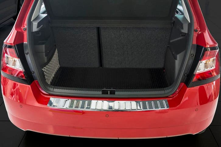 Achterbumperbeschermer | Skoda Fabia III 2014- | RVS, Auto diversen, Auto-accessoires, Nieuw, Verzenden