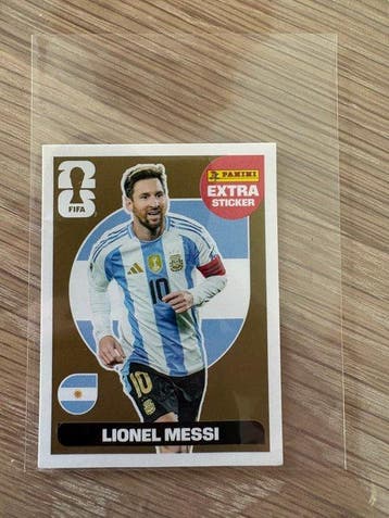 2026 Panini World Cup Lionel Messi Gold Non collé - 1