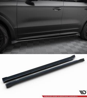 Side Skirts Diffuser V.1 voor Porsche Cayenne Coupe / SUV, Ophalen of Verzenden