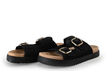 Graceland Slippers in maat 39 Zwart, Verzenden, Slippers