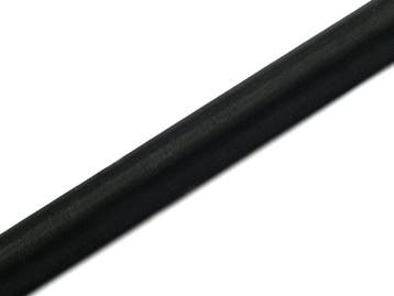 Zwarte Organza Rol 36cm 9m, Hobby en Vrije tijd, Verzenden, Nieuw