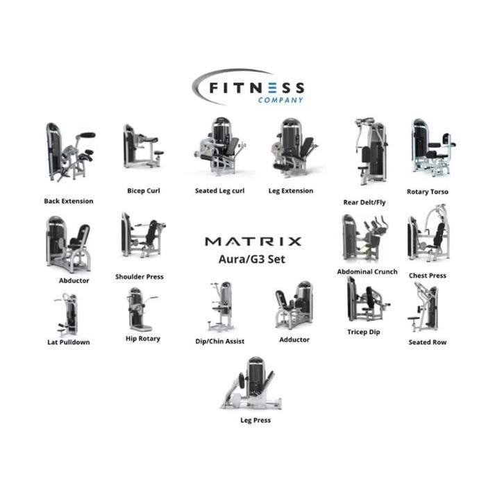 Matrix - Aura G3 - Kracht Set - 17 Apparaten, Sport en Fitness, Fitnessmaterialen, Nieuw, Ophalen of Verzenden