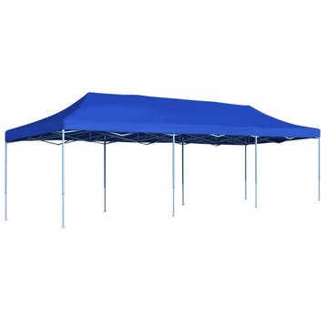 vidaXL Vouwtent pop-up 3x9 m blauw, Verzenden, Nieuw