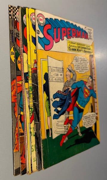 Superman (Vol. 1) #175, 178, 181, 183, 189, 190 - 6 Comic -, Boeken, Strips | Comics, Nieuw