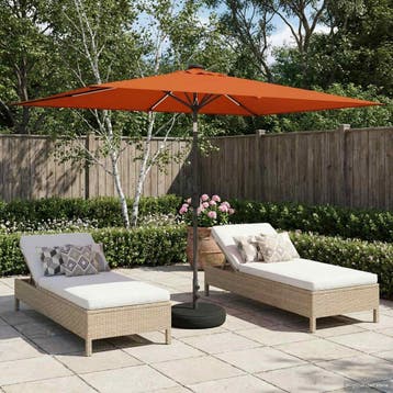vidaXL Tuinhaard met LED-verlichting en basis 200 x 300 cm, Tuin en Terras, Verzenden, Nieuw