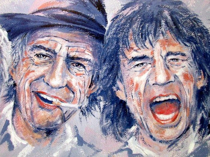 Benoit Deliege - Rolling Stones - Its Only Rockern, Cd's en Dvd's, Vinyl Singles