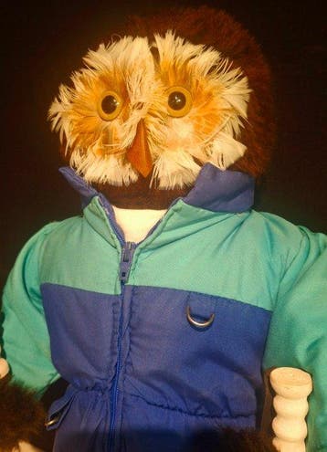 The London owl compagny - Figuur - The Skier (3) - stof