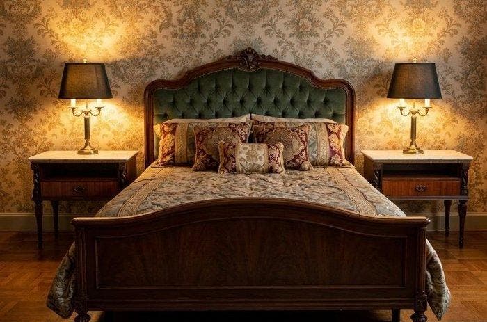 Nachtkastje (2) - Wortelnotenhout - Art Deco, Antiek en Kunst, Kunst | Designobjecten