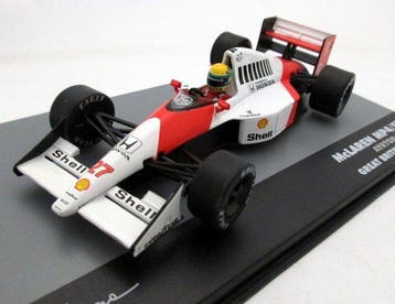 Ayrton Senna collectie - 1:43 - Modelauto (5) - McLaren, Nieuw