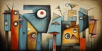 Felix van Horst - Kaleidoscope Faces (XXL), Antiquités & Art