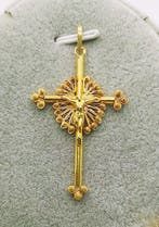 Kruishanger - 19.2 kt. Geel goud