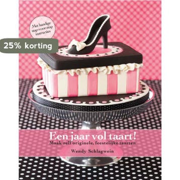Een jaar vol taart! 9789089893550 Wendy Schlagwein, Boeken, Verzenden, Zo goed als nieuw, Wendy Schlagwein