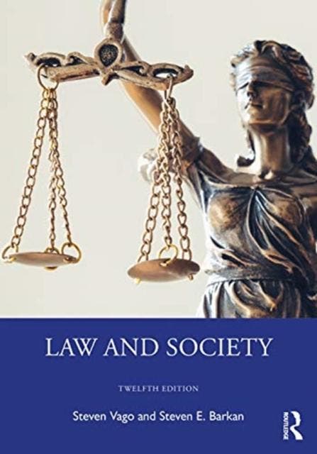 Law And Society | Steven Vago-Steven E. Barkan | Nieuw, Boeken, Overige Boeken, Nieuw, Verzenden