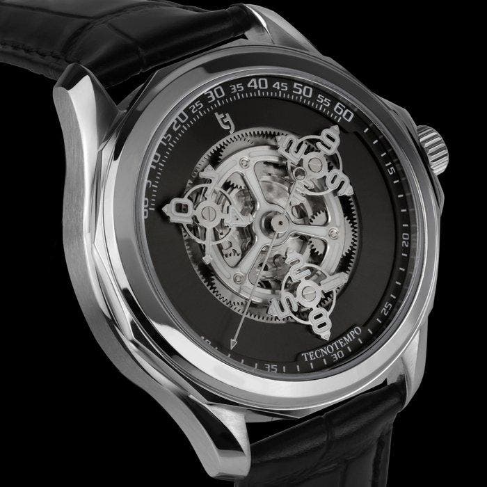 Tecnotempo - Rotation & Revolution - Automatic Japan Movt, Handtassen en Accessoires, Horloges | Heren