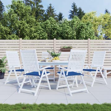 vidaXL Tuinstoelkussens 6 st 50x50x4 cm oxford stof, Verzenden