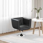 vidaXL Barstoel kunstleer zwart, Verzenden, Nieuw