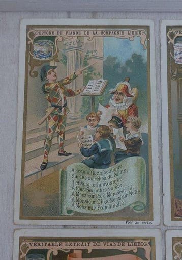 Frankrijk - Liebig S 570 - Chansons enfantines - Zeldzame, Gelopen