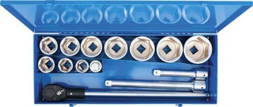 Bgs Technic Dopsleutelset 25 mm (1) 15-dlg, Verzenden, Nieuw