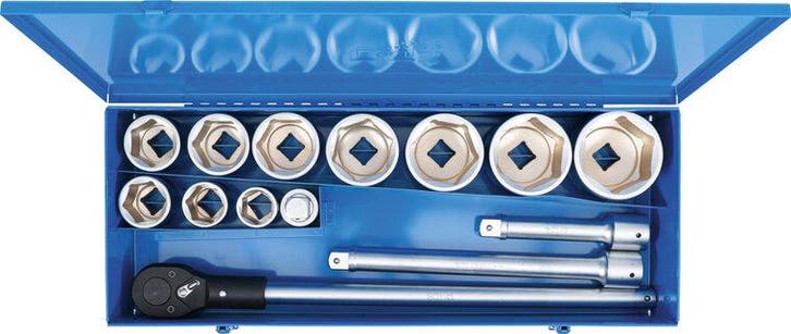 Bgs Technic Dopsleutelset 25 mm (1) 15-dlg, Auto diversen, Autogereedschap, Verzenden