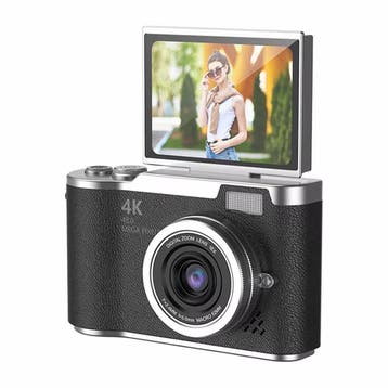 Slimlogy LK007 Pro HD Draaibare Digitale Camera – Zwart, Ophalen of Verzenden