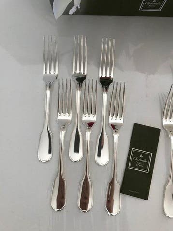 Christofle - Vork - 12-delige set dinervorken, model