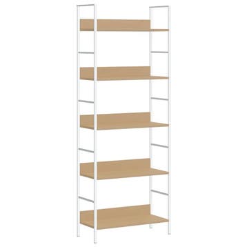Boekenkast 5 schappen: 54% korting! Retour deal, Verzenden