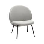 Hübsch - Chaise - Gather Lounge Chair - Gris - Fer,