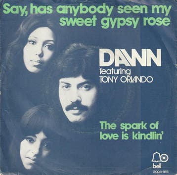Dawn (5) Featuring Tony Orlando - Say, Has Anybody Seen My S, Verzenden, Gebruikt