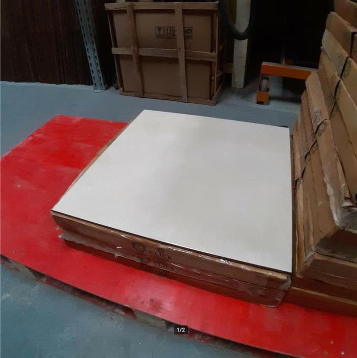 SALE - Crema Marfil  56,5 x 56,5 cm, 3,8 m2, nr42 -, Doe-het-zelf en Bouw, Tegels, Nieuw, Ophalen of Verzenden