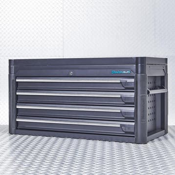 Datona Gereedschapskist tech-line 100 cm - Datona - Zwart, Ophalen of Verzenden