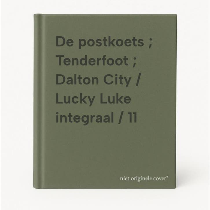 De postkoets ; Tenderfoot ; Dalton City / Lucky Luke, Livres, BD, Envoi