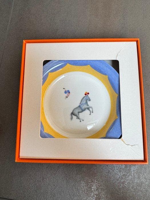 HERMES - Bord - Porselein, Antiquités & Art, Antiquités | Verre & Cristal