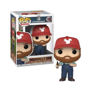 Funko POP!  Letterkenny- Squirrelly Dan #1165, Verzamelen, Poppetjes en Figuurtjes, Verzenden, Nieuw