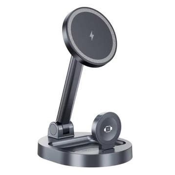 3 in 1 Magnetisch Oplaadstation - Compatibel met Apple, Verzenden, Nieuw