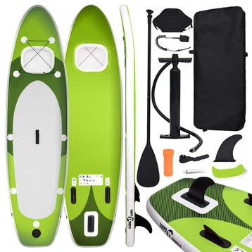 vidaXL Stand Up Paddleboardset opblaasbaar 300x76x10 cm, Watersport en Boten, Verzenden, Nieuw