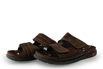 Rohde Slippers in maat 42 Bruin, Kleding | Heren, Slippers, Bruin, Verzenden, Gedragen