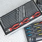 Datona 41-delige ring-steeksleutelset, ratelset en tangen -, Ophalen of Verzenden, Nieuw