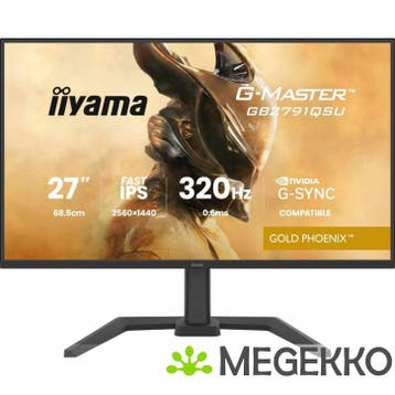 Iiyama G-Master GB2791QSU-B1 27  Quad HD 320Hz IPS Gaming, Verzenden, Nieuw