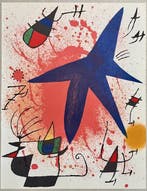 Joan Miro (1893-1983) - Litografia original I (L’Étoile