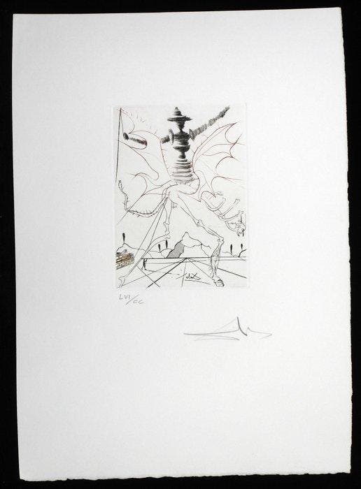 Salvador Dali (1904-1989) - Henry VI, Antiquités & Art, Antiquités | Autres Antiquités