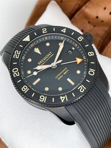 Bremont - Supermarine Jet GMT Automatic - S302-JET-R-S -, Nieuw