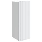 vidaXL Wandkast Wit 33 x 34,5 x 94 cm Bewerkt hout, Verzenden