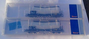Roco H0 - 67149 - Modeltrein goederenwagon (2) - Twee Roco, Nieuw