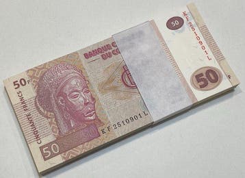 Congo, République Démocratique (Kinshasa). - 100 x 50 Francs, Postzegels en Munten