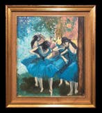 École européene (XX) - Ballerines (Daprès Edgar Degas)