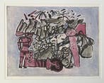 Corneille (1922-2010) - Eau-forte encadrée : Lieu ruspestre,, Antiek en Kunst