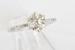Bague de fiançailles - 18 carats Or blanc - 1.12ct. tw.