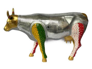 CowParade - Walter Trindade - sculptuur, VACA PRECIOSA ,