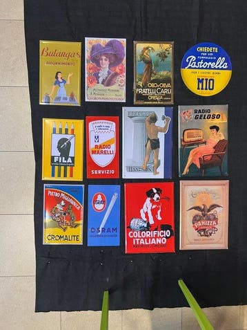 Butangas, Menarini, Fratelli Carli, Locatelli, FILA, Radio, Antiek en Kunst